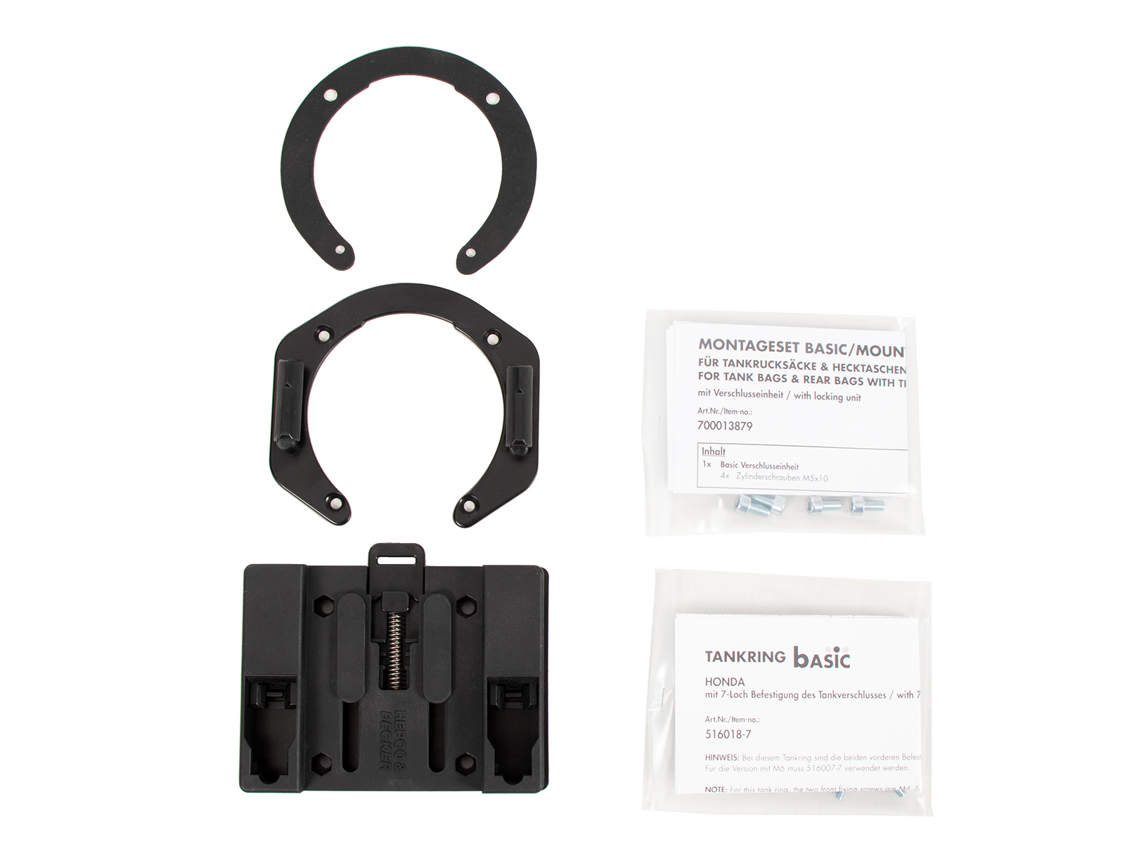 Universal Tankring BASIC 7 Loch Befestigung für ältere Honda Modelle