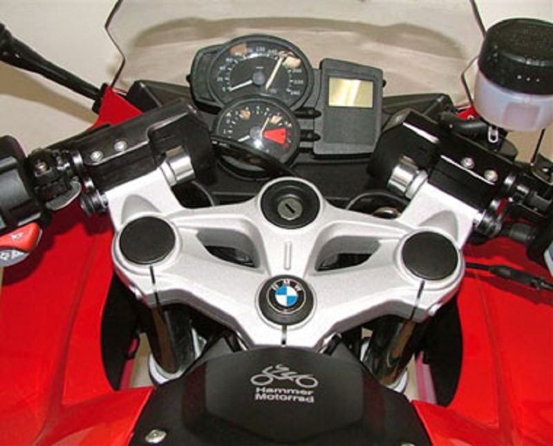 k-1157727313-28141BYWkBqHb9K5xv Lenkererhöhung und Lenkeradapter mit Versatz 50mm näher ABE für BMW F800S
