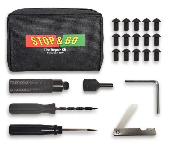 Reifenpannenset "Stop&Go - Tire Repair Kit" Reifenpannenset "Stop&Go - Tire Repair Kit"