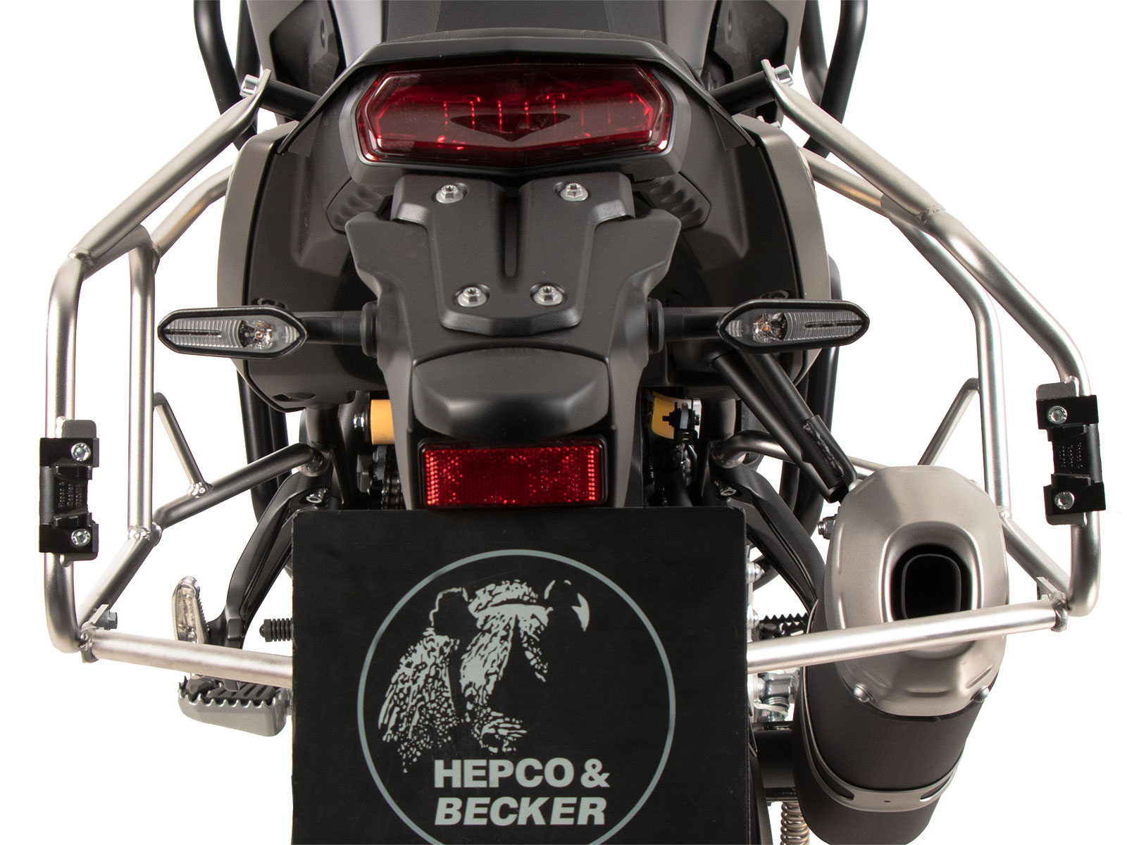 Seitenkofferträger Cutout Edelstahl für Xplorer Cutout Koffer 40/37 für Yamaha Ténéré 700 (2025-)