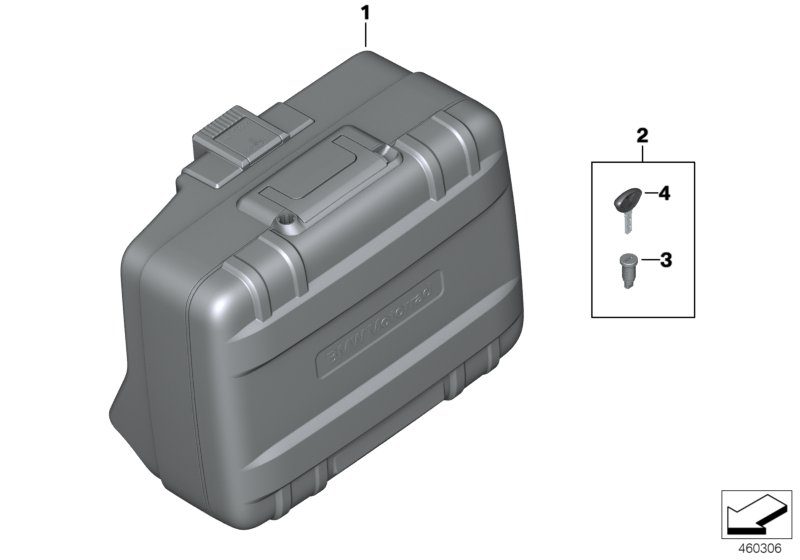 diag_9v6a BMW R1200GS F 650 700 800 GS Schloessersatz Koffer / Variokoffer