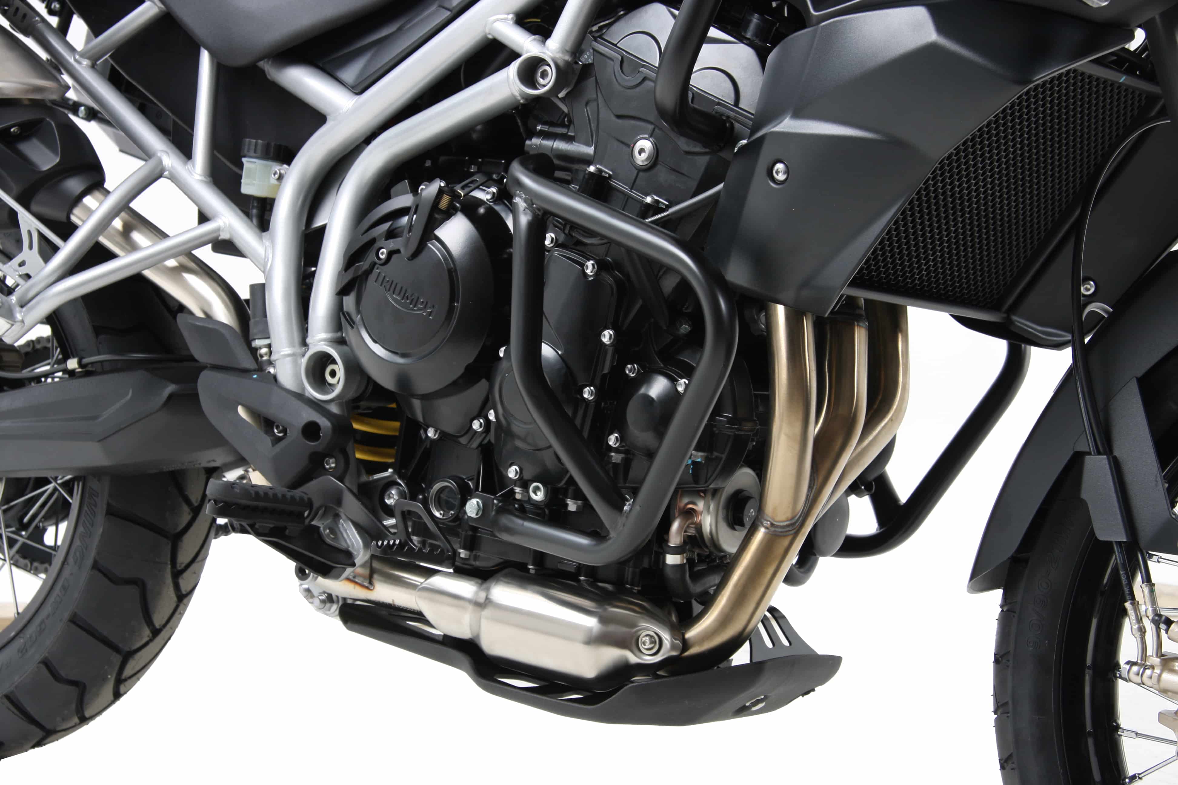 Motorschutzbügel schwarz für Triumph Tiger 800/XC (2010-2014)