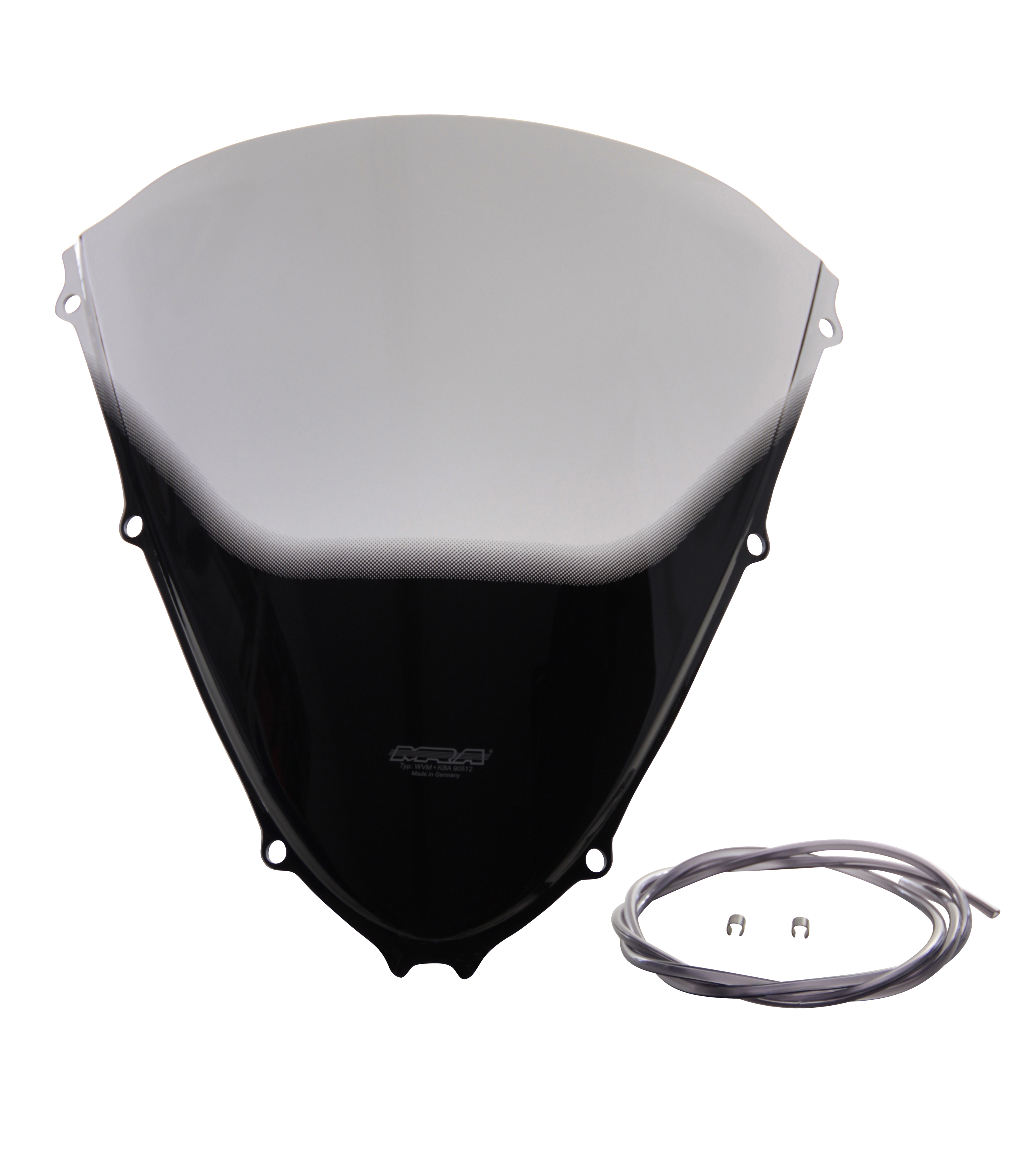 ZZR 1400 / ZX 14 R - Originalformscheibe "O" 2006- - rauchgrau