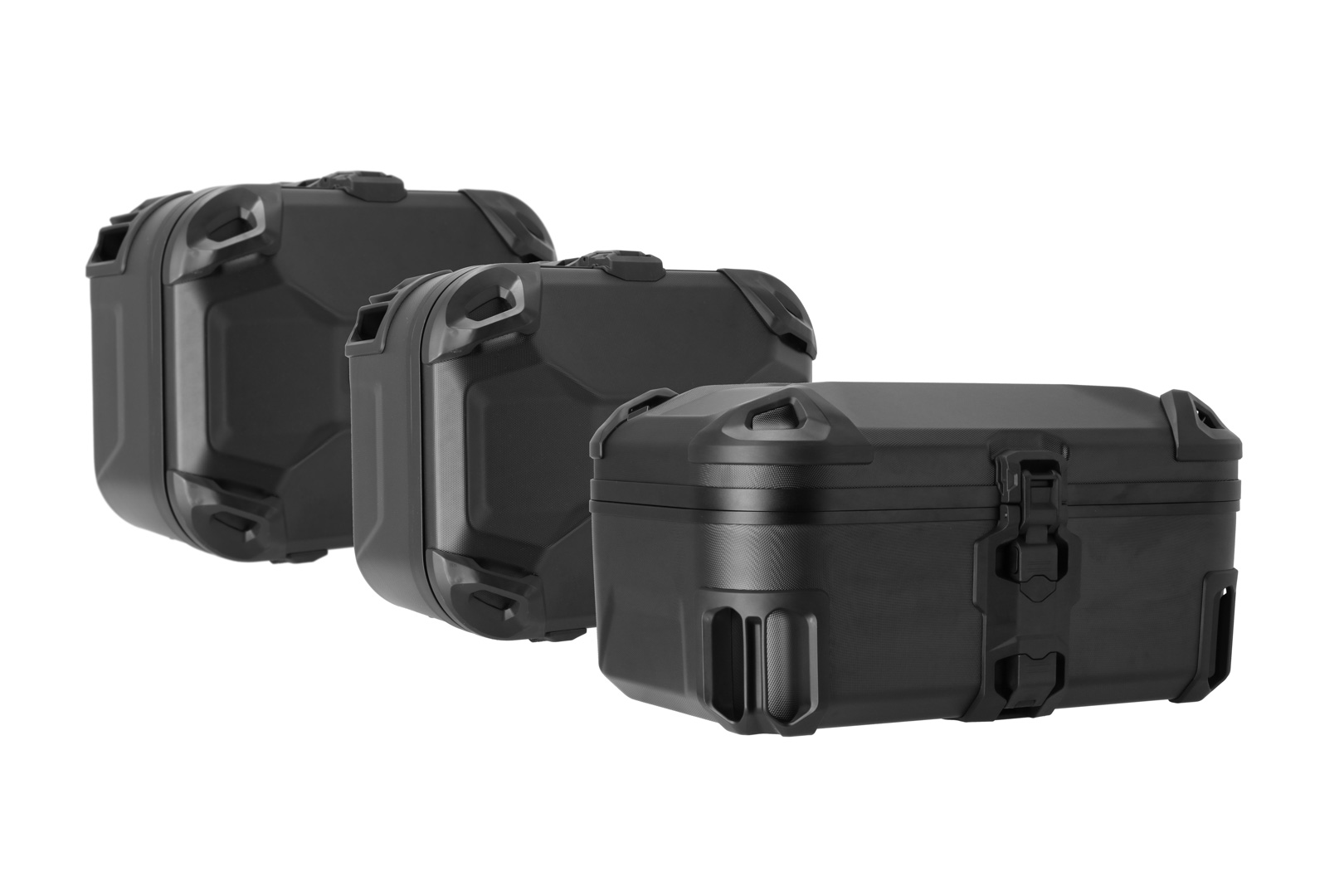 Adventure Set DUSC mit Topcase XL US-Modell Schwarz. Ducati Multistrada V4 (20-).