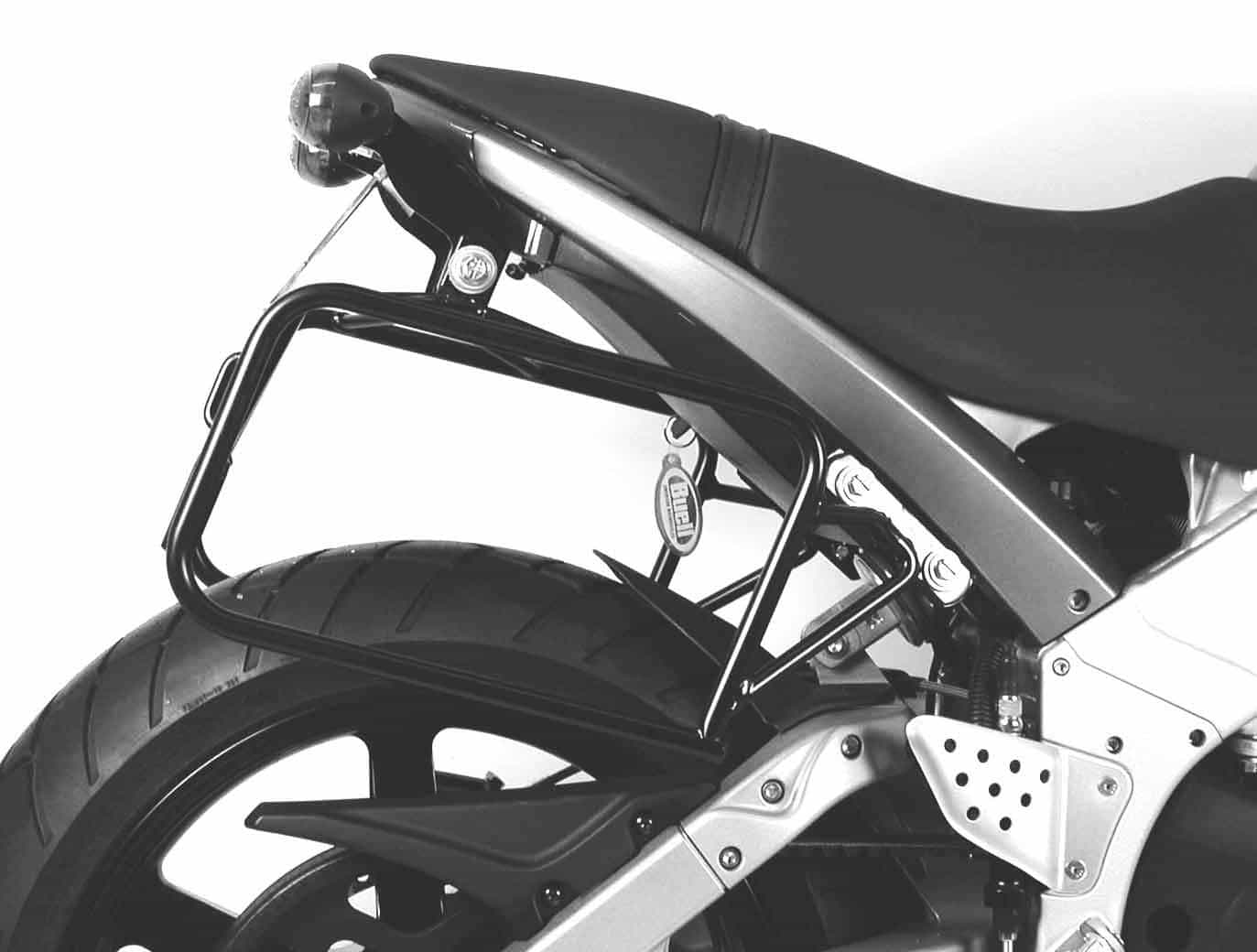 Seitenkofferträger Lock-it schwarz für BUELL Lightning XB 9 SX (2002-2003)/Lightning XB 12 (2009)