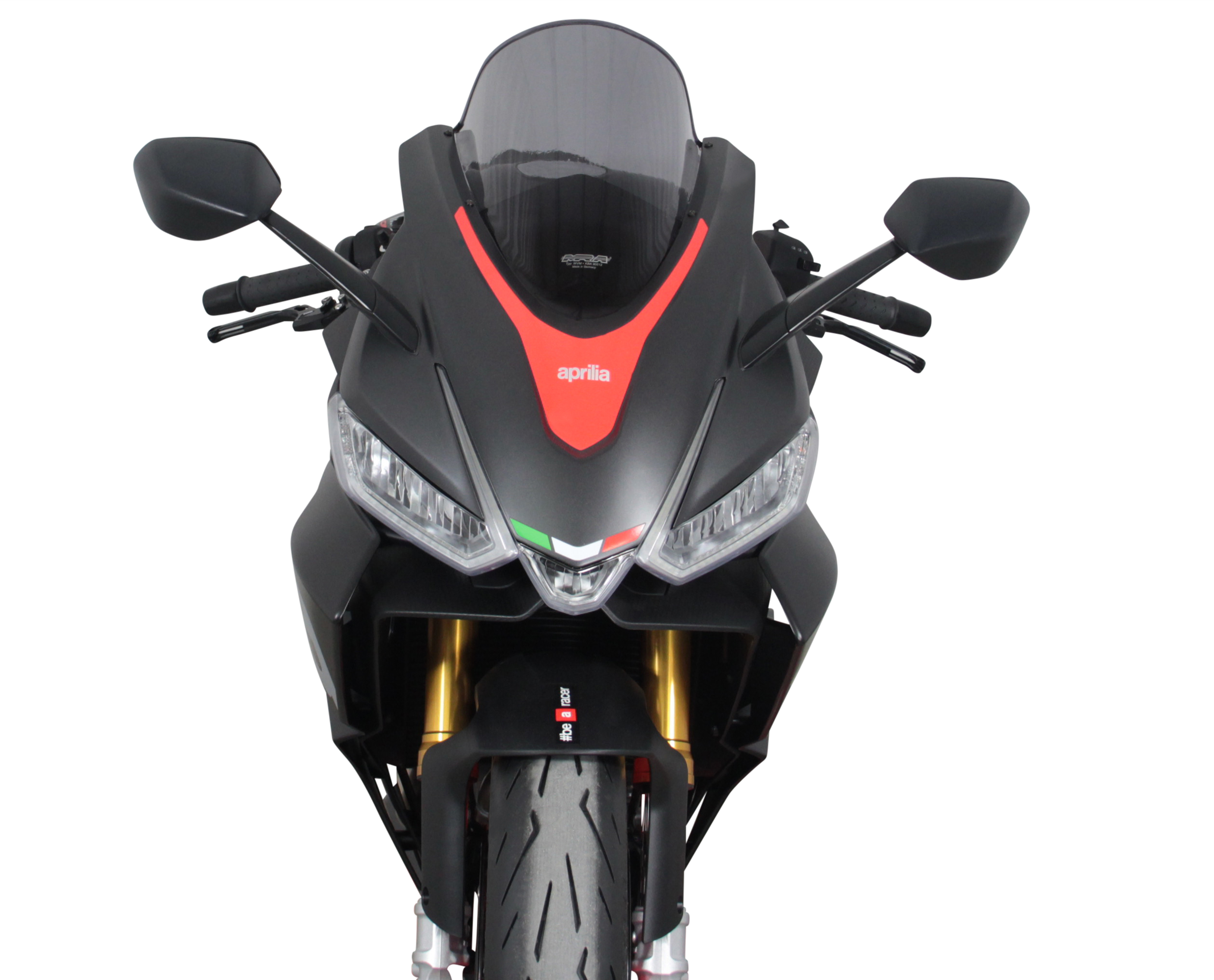 RS 660 - Racingscheibe "R" 2021- - rauchgrau