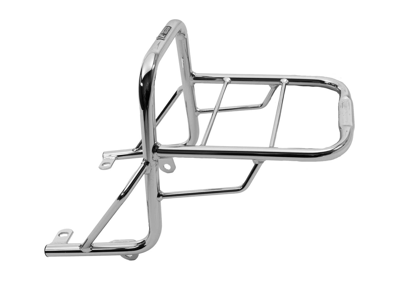 Rohrgepäckbrücke Topcaseträger chrom für Yamaha SRX 600 (1986-1990)