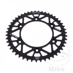 Alu-Kettenrad 47Z Teilung 520 schwarz JT Innendurchmesser 125 Lochkreis 150