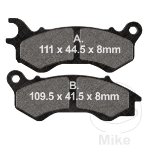 Bremsklotz Standard Scooter EBC Alternative: 7870141