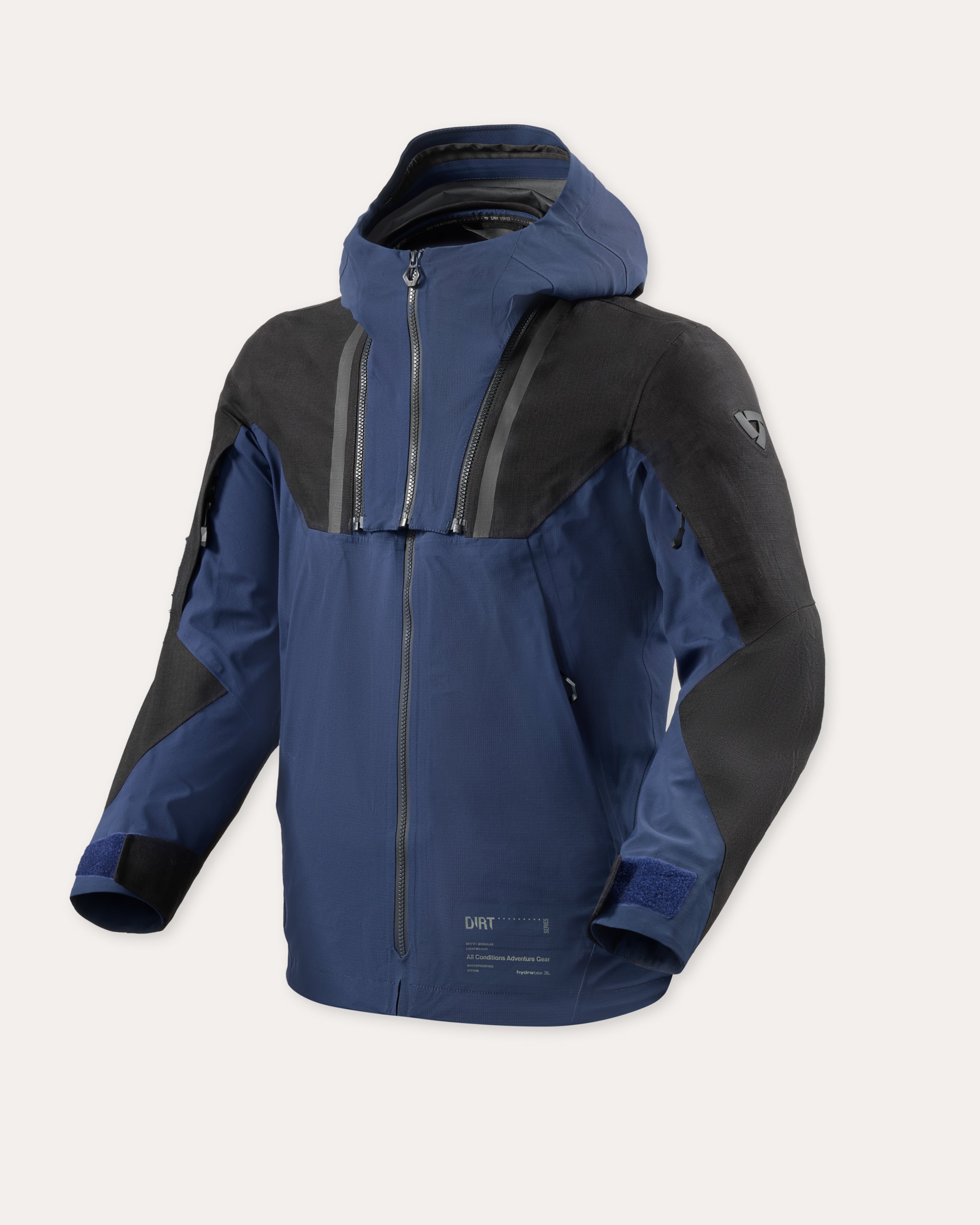 Jacke Component 3 H2O Schwarz-Dunkelblau S Standard