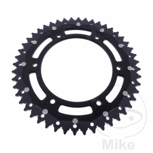 Kettenrad Dual 48Z Teilung 520 schwarz ZF Innendurchmesser 136 Lochkreis 160