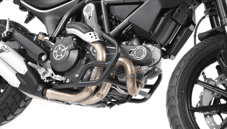 Motorschutzbügel schwarz für Ducati Scrambler 400 Sixty2 (2016-2020)