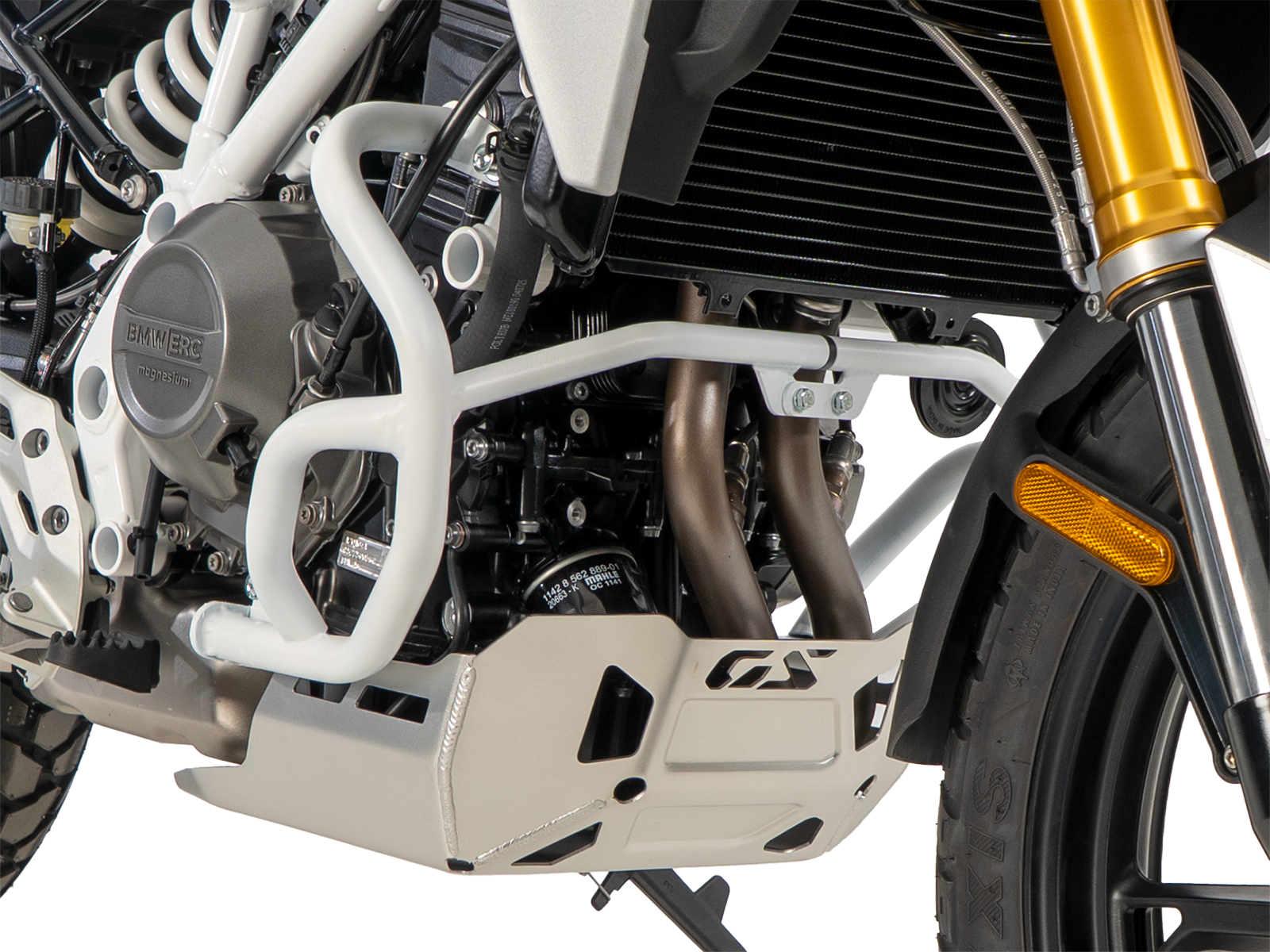 Motorschutzbügel weiß für BMW F 450 GS (2026-)