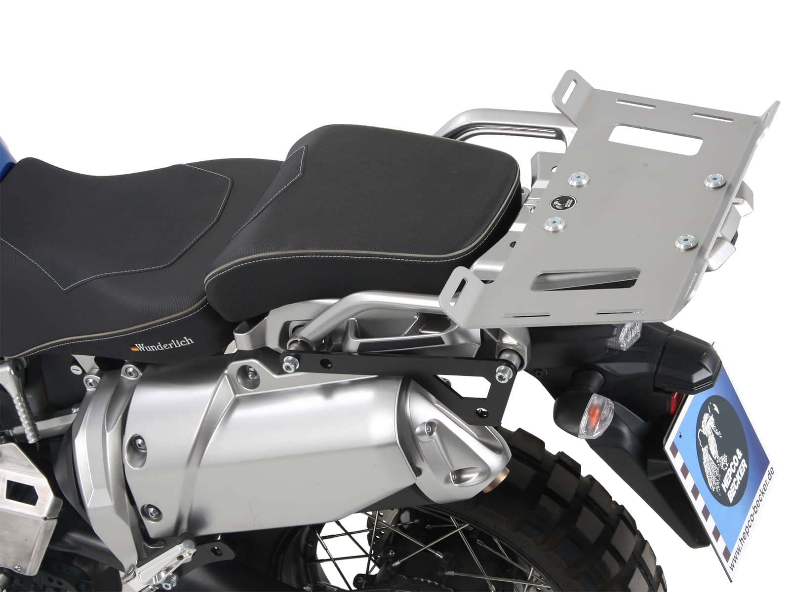 Gepäckbrückenverbreiterung schwarz für Yamaha XT 1200 Z/ZE Super Ténéré (2010-2020)