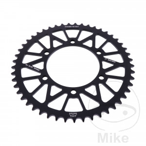 Alu-Kettenrad 49Z Teilung 520 schwarz JT Innendurchmesser 110 Lochkreis 130