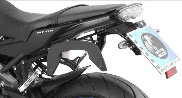 C-Bow Seitenträger anthrazit für Yamaha MT-09 (2013-2016)