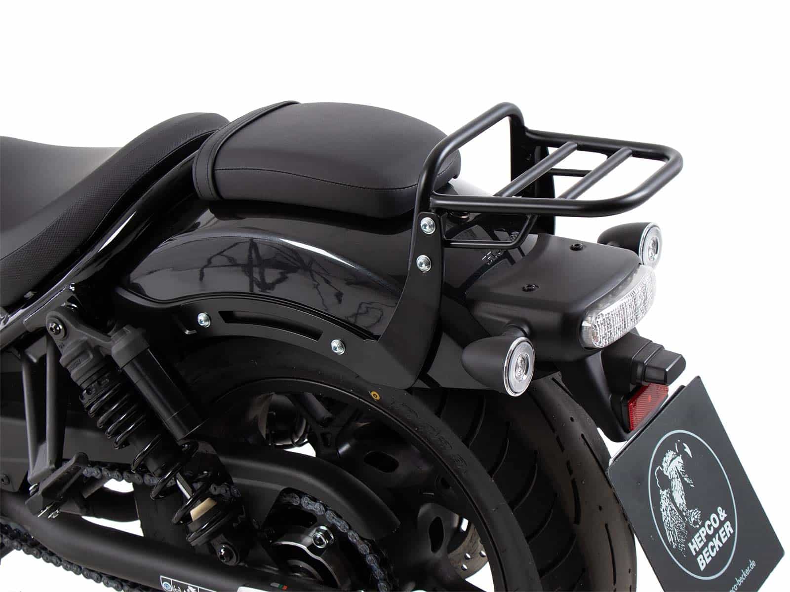 Rohrgepäckbrücke schwarz für Honda CMX 500 Rebel (2017-)