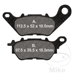 Bremsklotz Standard EBC Alternative: 7870100
