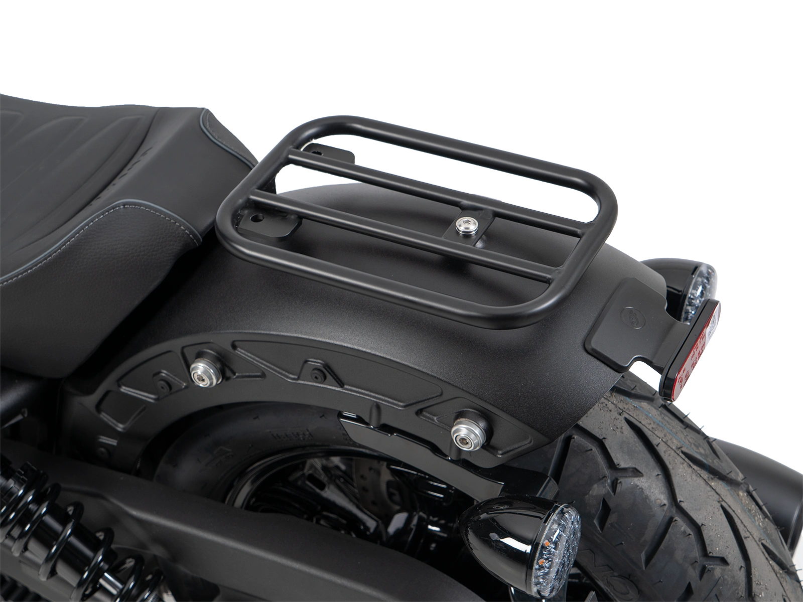 Solorack ohne Rückenlehne schwarz für Indian Scout Sixty Bobber (2025-)