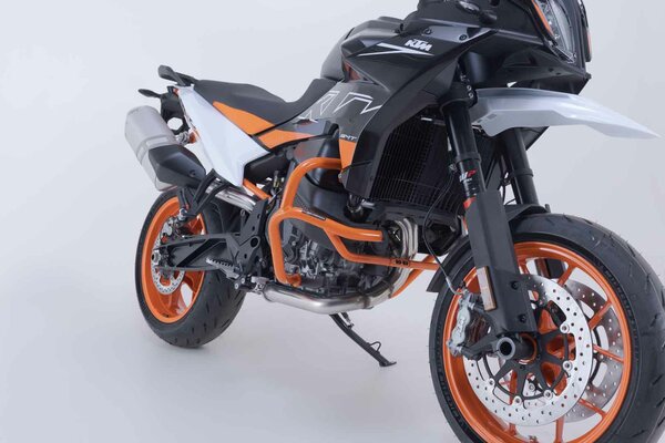 Sturzbügel Electronic Orange. KTM 890 SM T (23-).
