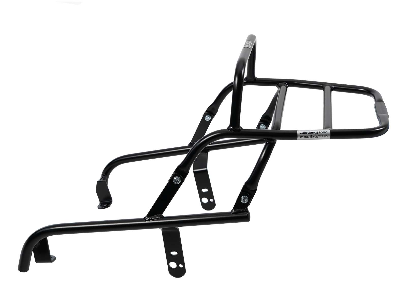 Rohrgepäckbrücke Topcaseträger schwarz für Honda VF 500 F/F2 (1984-1987)