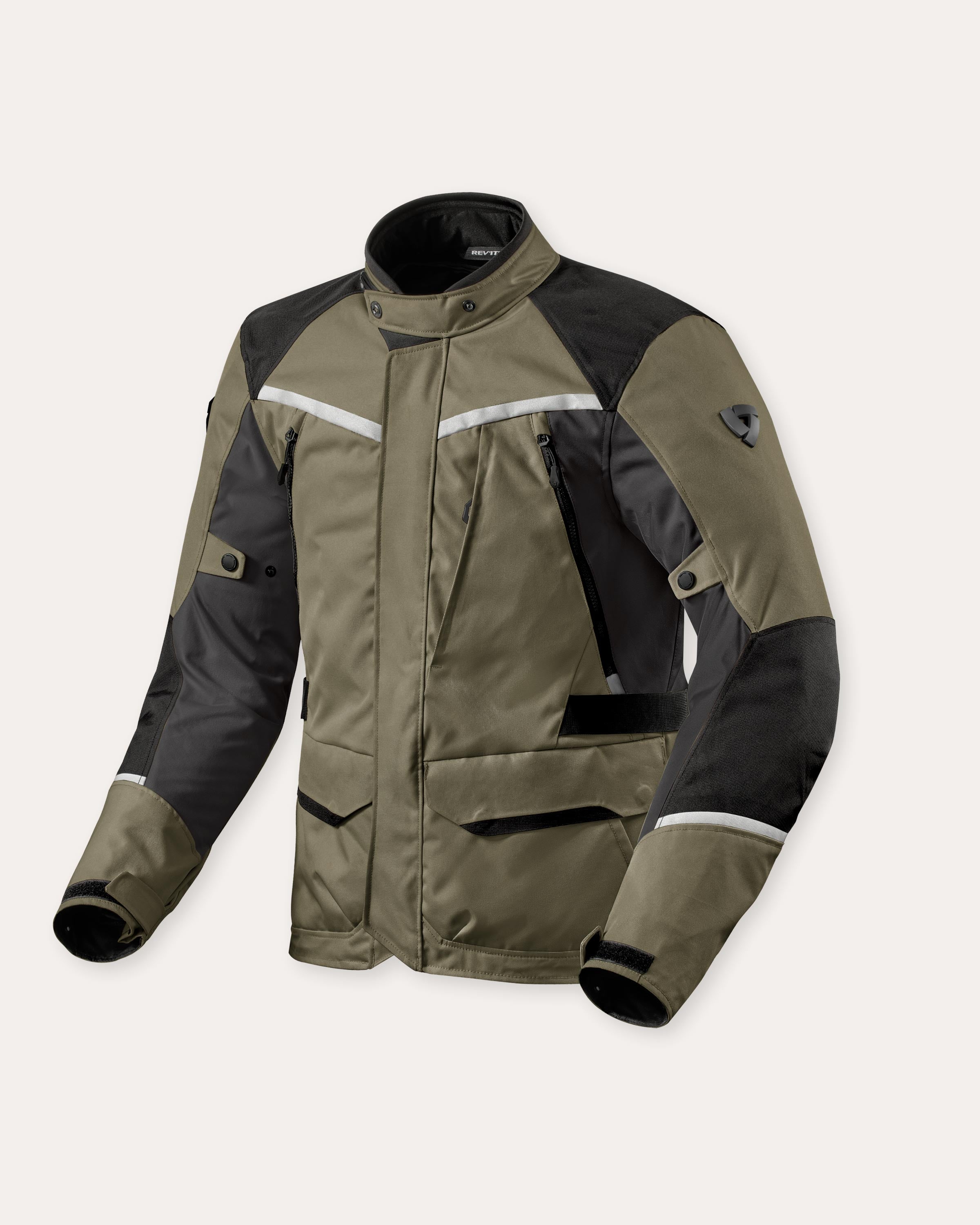 Jacke Voltiac 3 H2O Gruen-Anthrazit S Standard
