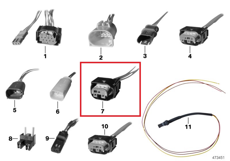 diag_a5bf58735854e904b BMW original Reparaturstecker 3-polig 83300413586 z.B. R1200GS LC R nineT K1600GT C1 R1150GS