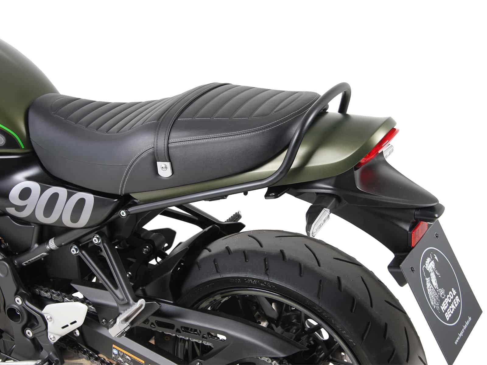 Soziushaltegriff schwarz für Kawasaki Z 900 RS / SE / Black Ball Edition (2026-)