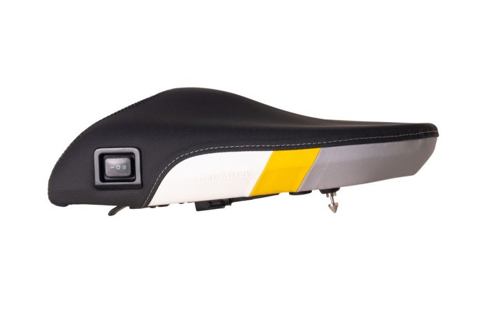 Komfortsitzbank "Style yellow grey"  Fresh Touch Sozius beheizt für BMW R1300GS