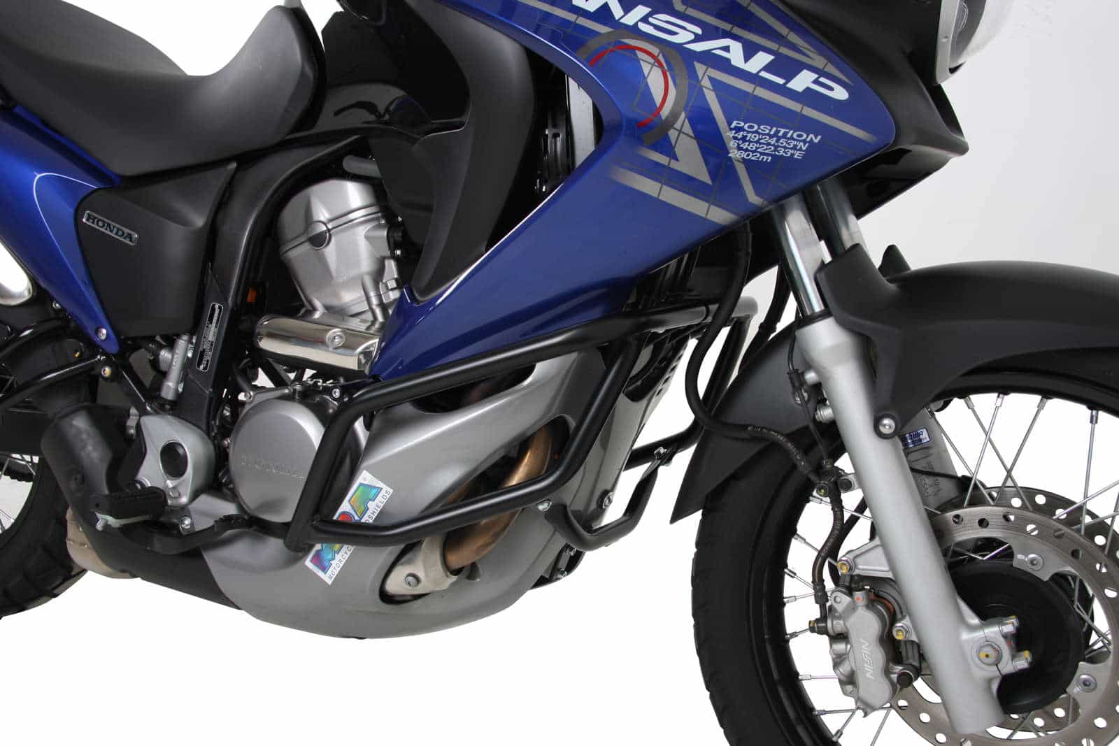 Motorschutzbügel schwarz für Honda XL 700 V Transalp (2008-2012)