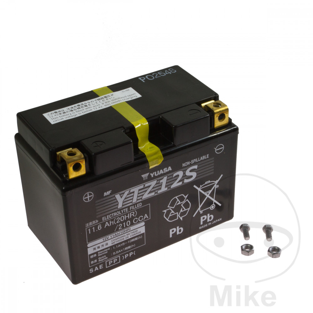 Batterie Motorrad YTZ12S wet Yuasa Alternative: 7074024