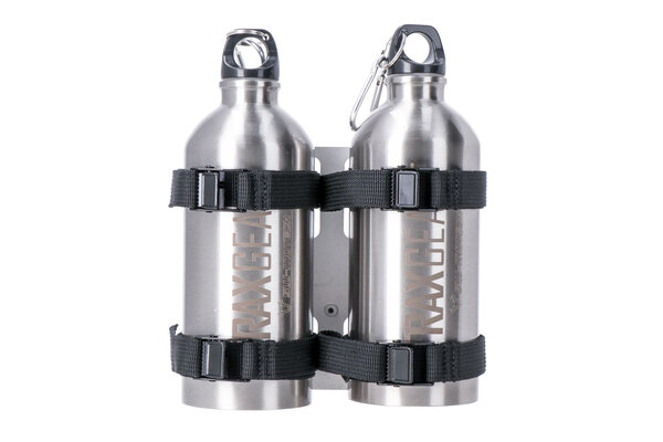 TRAX Flaschen-Kit 2. B-Ware Für TRAX Zubehör-Aufnahme. Inkl. 2x 0,6l Flasche.
