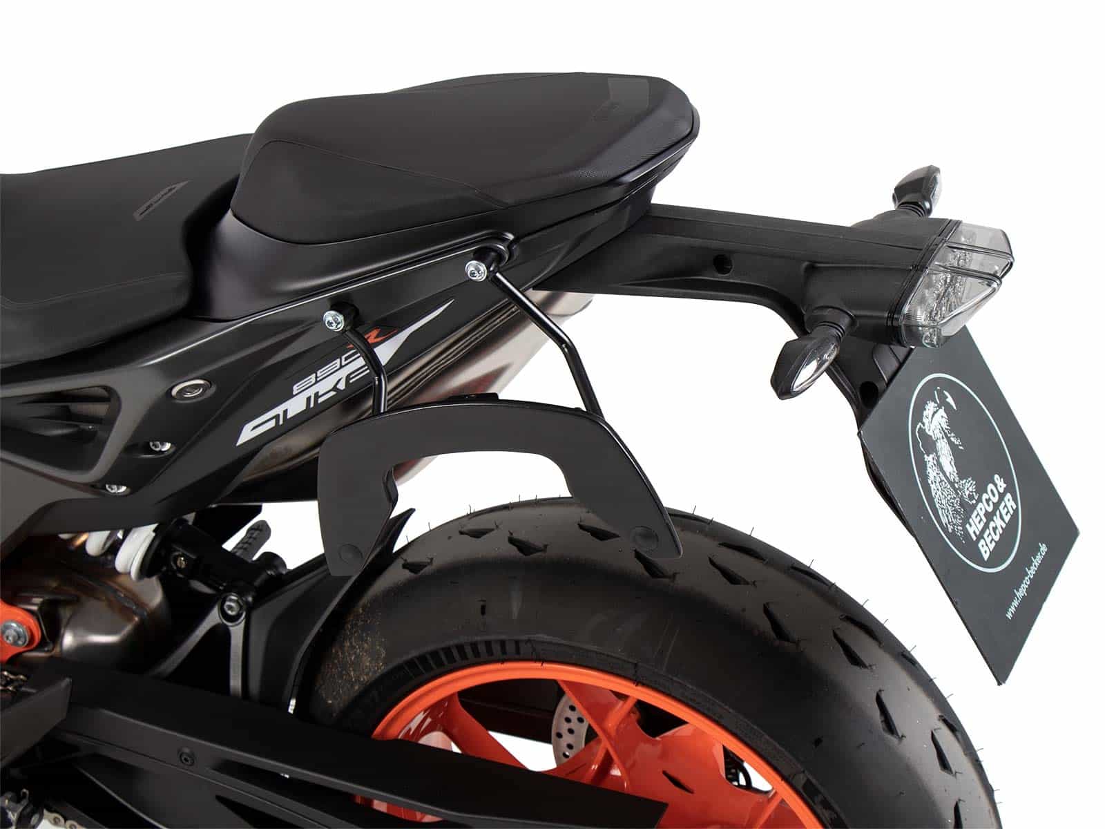 C-Bow Seitenträger einseitig links schwarz für KTM 890 Duke R (2020-2023) C-Bow Seitenträger einseitig links schwarz für KTM 890 Duke R (2020-2023)
