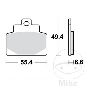 Bremsklotz Sinter Scooter TRW Alternative: 7370214