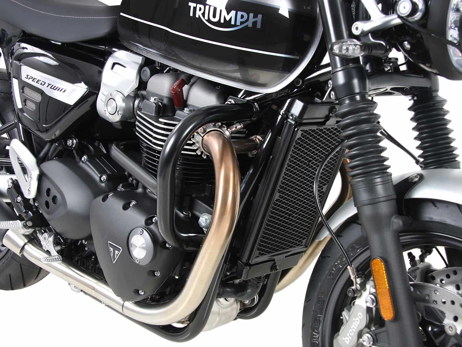 Motorschutzbügel schwarz für Triumph Speed Twin 1200 / RS (2019-2021)