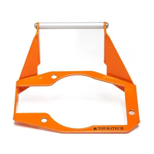 GPS Anbauadapter über Instrumente, orange, für KTM 1050 Adventure/ 1090 Adventure/ 1190 Adventure/ 1190 Adventure R GPS Anbauadapter über Instrumente, orange, für KTM 1050 Adventure/ 1090 Adventure/ 1190 Adventure/ 1190 Adventure R