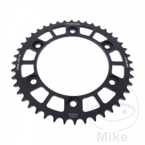 Alu-Kettenrad 44 Zähne Teilung 520 schwarz JT Innendurchmesser 134 Lochkreis 160