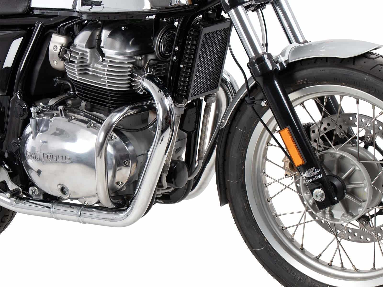 Motorschutzbügel chrom für Royal Enfield Interceptor (2018-) / Continental 650 / GT 650 (2019-) Motorschutzbügel chrom für Royal Enfield Interceptor (2018-) / Continental 650 / GT 650 (2019-)