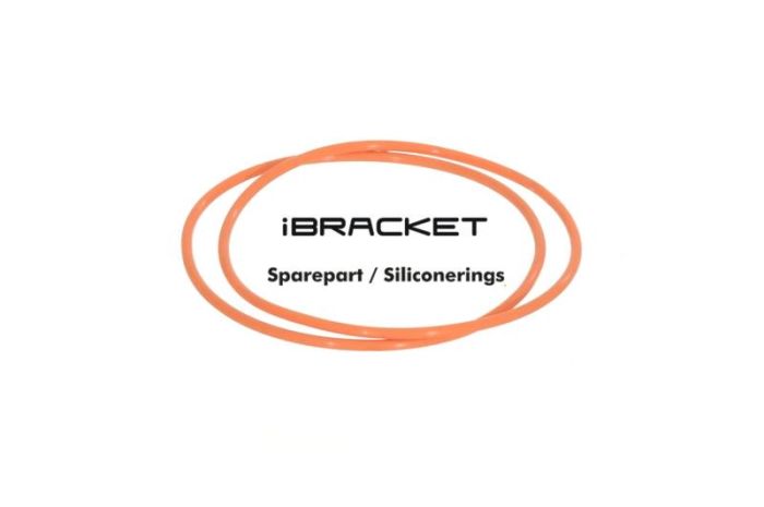 iBracket Ersatz - Silikonringe (2 Stück) - gelb