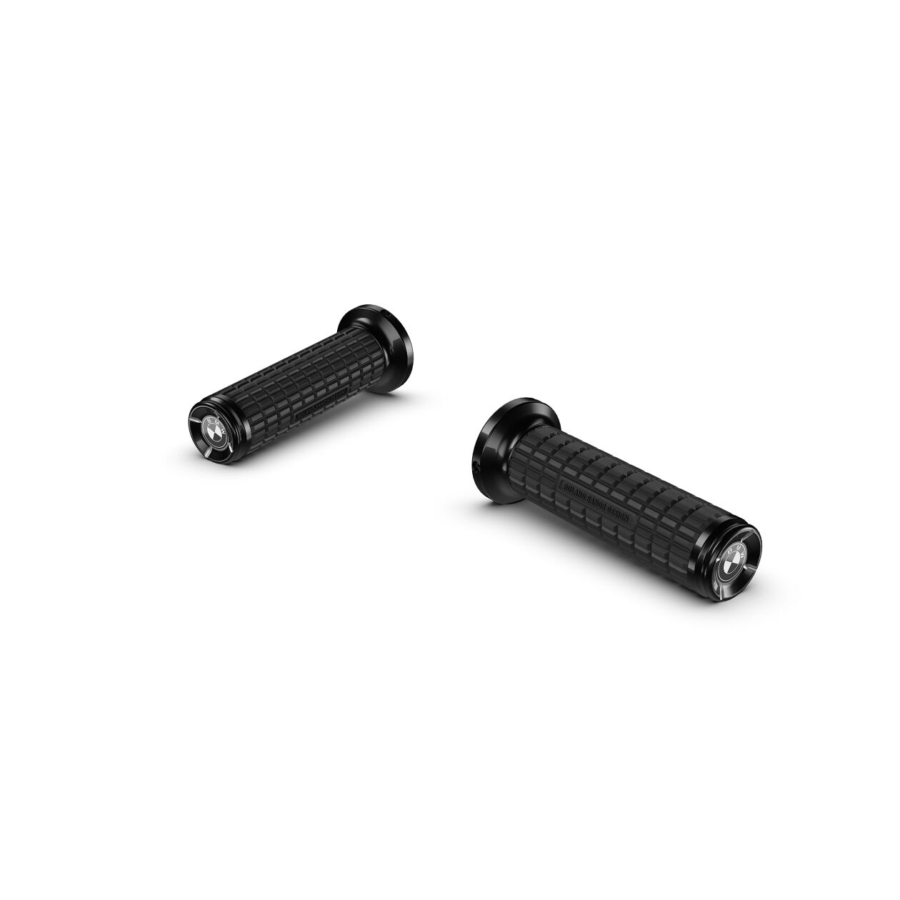Griffgummis Lenkergriff Machined 77222469296 für BMW K34 R18 Classic + Roctane