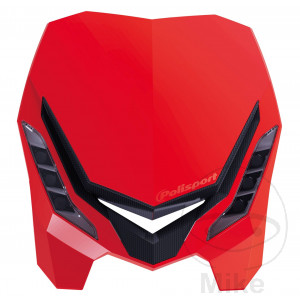 Scheinwerfer Maske rot/schwarz E-Blaze