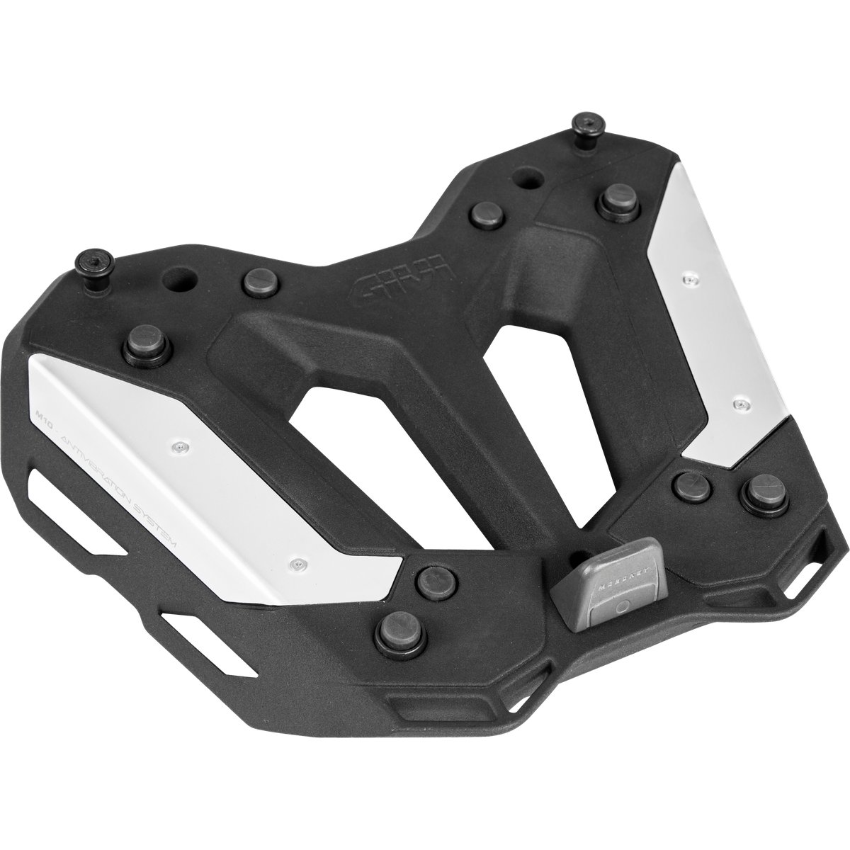 M10 Platte aus verstärktem Kunststoff, mit Vibrationsdämpfung, für Monokey Topcase