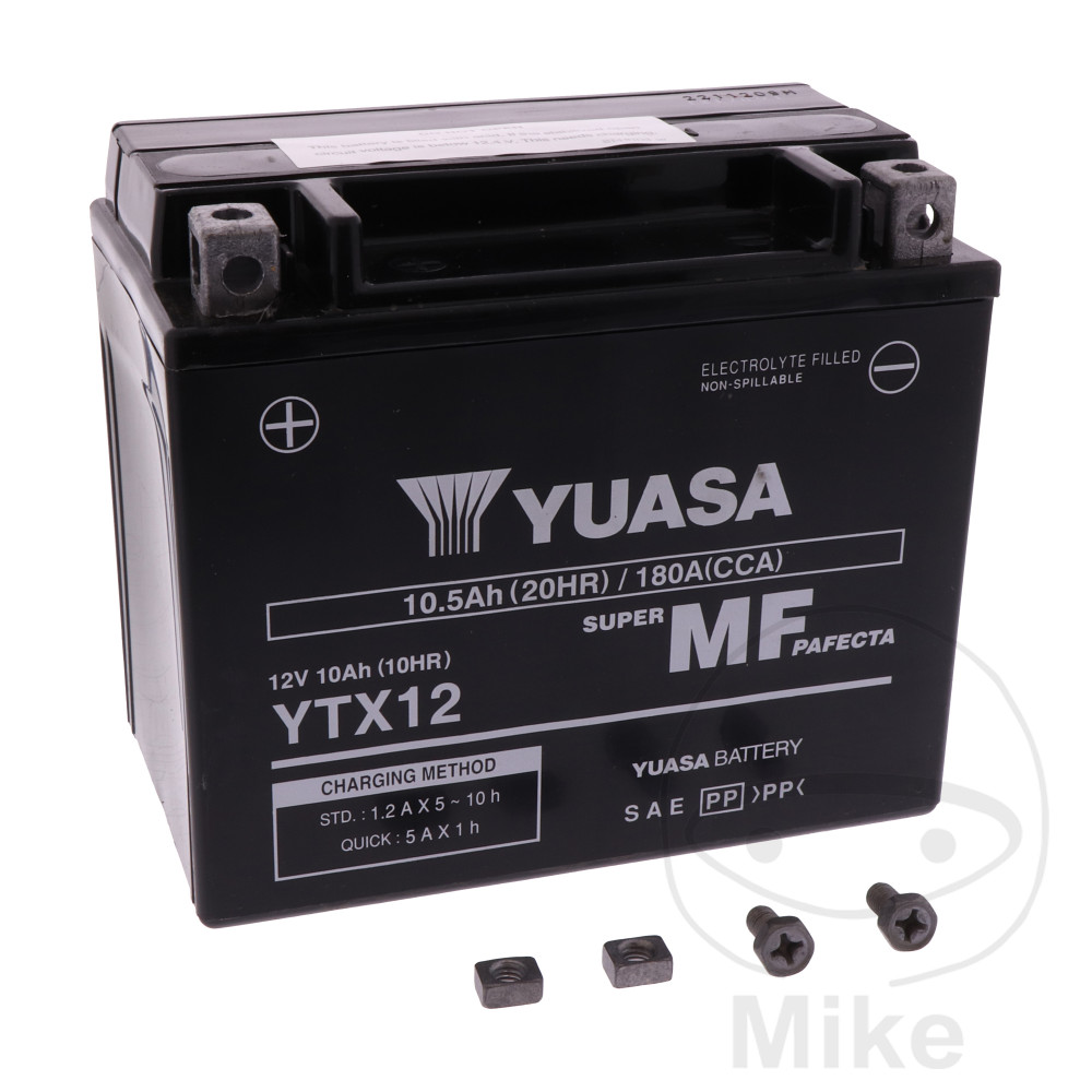 Batterie Motorrad YTX12 wet Yuasa Alternative: 7073943
