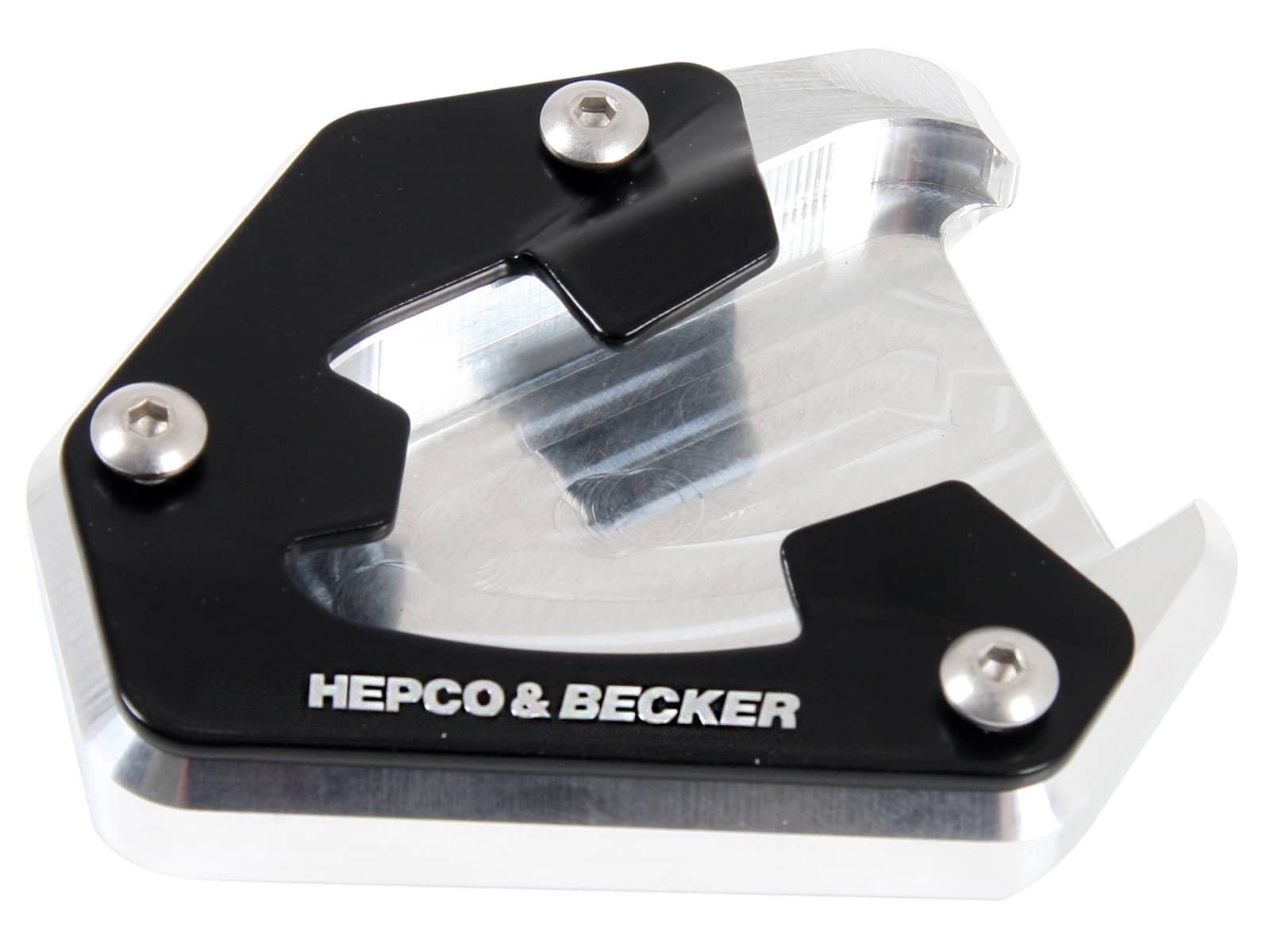 Seitenständerplatte silber/schwarz für Honda CBR 650 R (2019-2020)