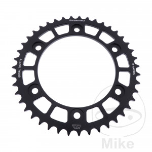 Alu-Kettenrad 43Z Teilung 520 schwarz JT Innendurchmesser 134 Lochkreis 160
