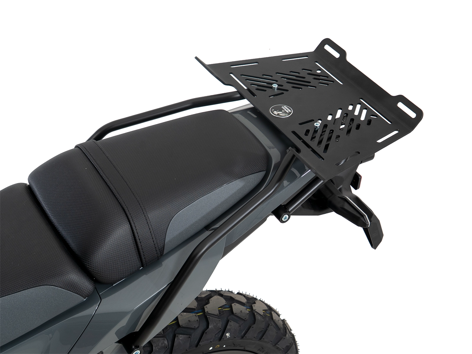 Gepäckbrückenverbreiterung schwarz für Kawasaki KLE 500 / SE (2026-)