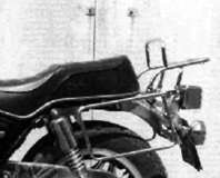 Komplettträgerset (Seitenkofferträger und Rohrgepäckbrücke Topcaseträger) chrom für Honda CB 650 CUSTOM (1980-1981)