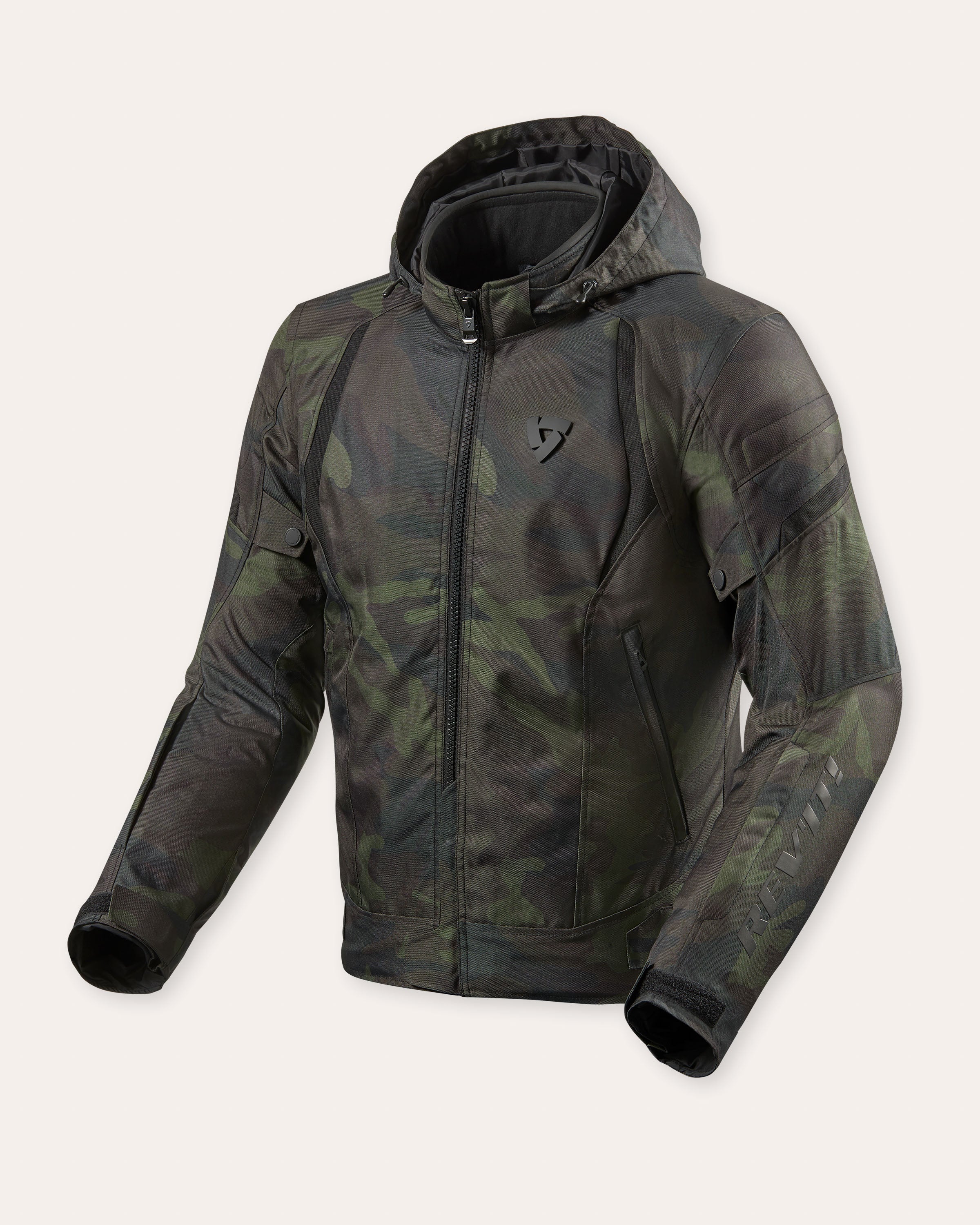 Jacke Flare 2 | Camo Dark Green - Camo Dunkelgrün / S / Standard - Größe: S - Länge: Standard