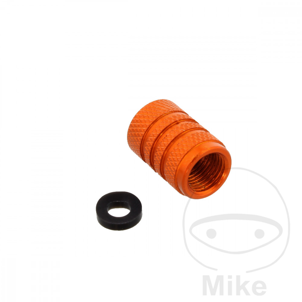 Ventilkappe Alu orange