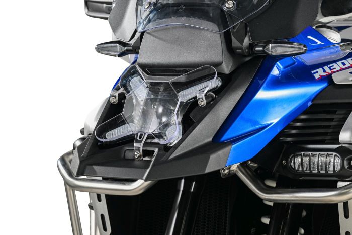 Scheinwerferschutz Makrolon mit  Schnellverschluss für R1300GS Adventure *OFFROAD USE ONLY*